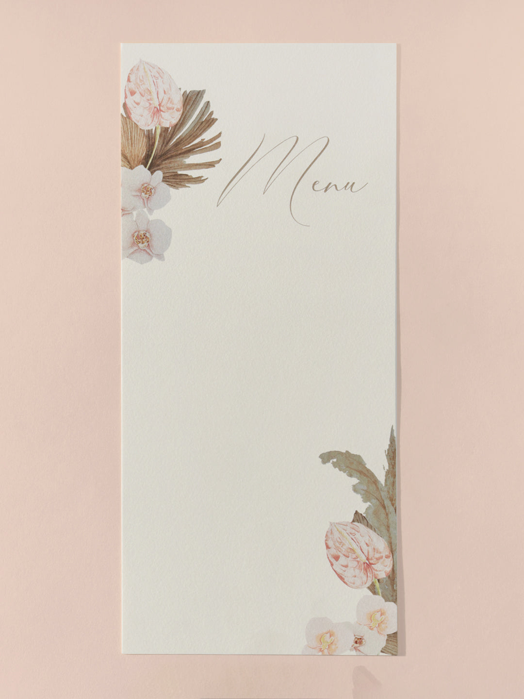 Menu Cards - Palmistree - Set of 10