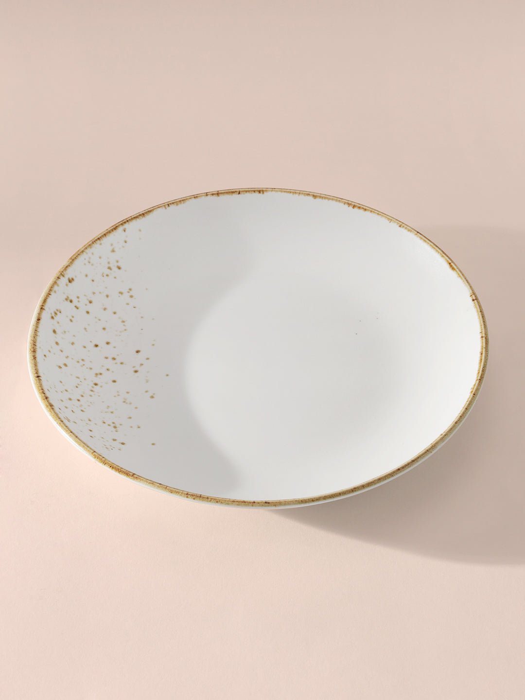 Gold Splatter Quarter Plate Set of 2