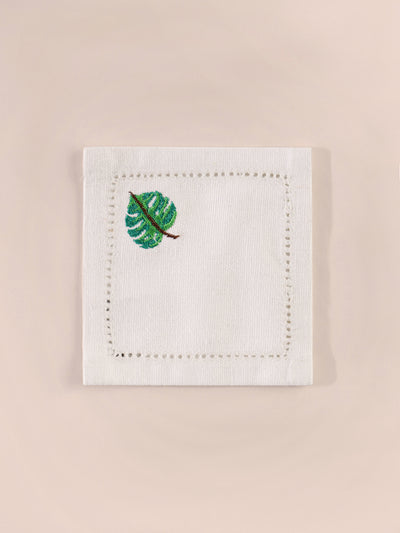 Monstera Coasters - Set of 4