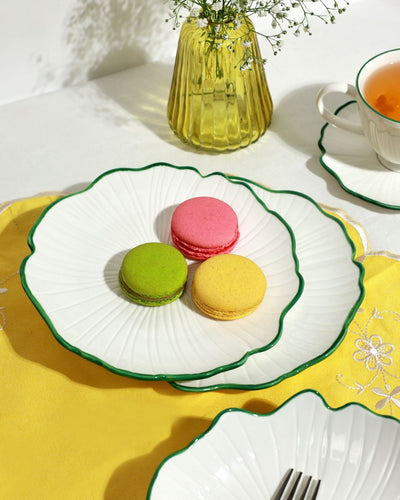 Edge of Evergreen Quarter Plate - Set of 4