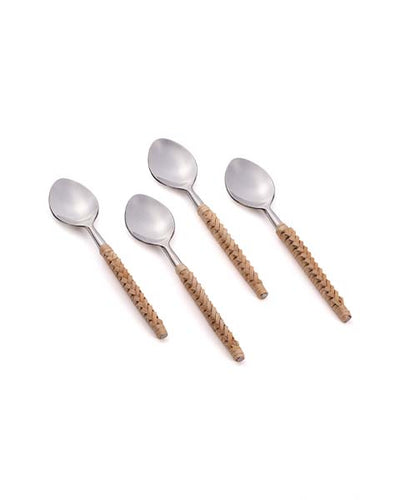 Garden Escapes Dessert Spoon Set - Set of 4