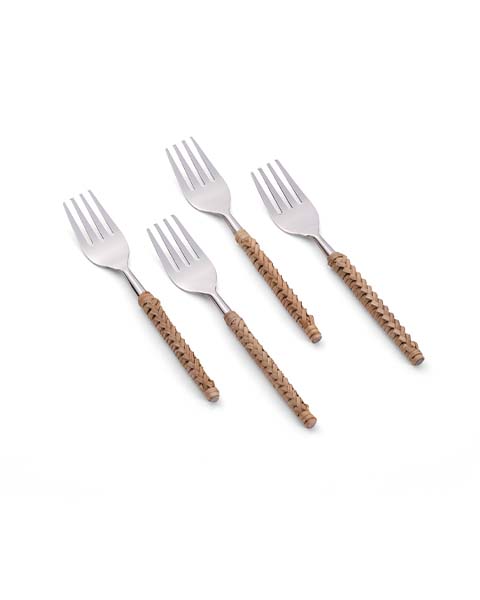 Garden Escapes Dessert Fork Set - Set of 4