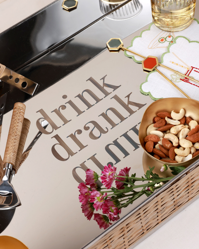 The Drink Drank Drunk Tray