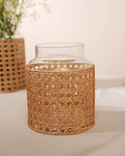 Rattan Vase - Small