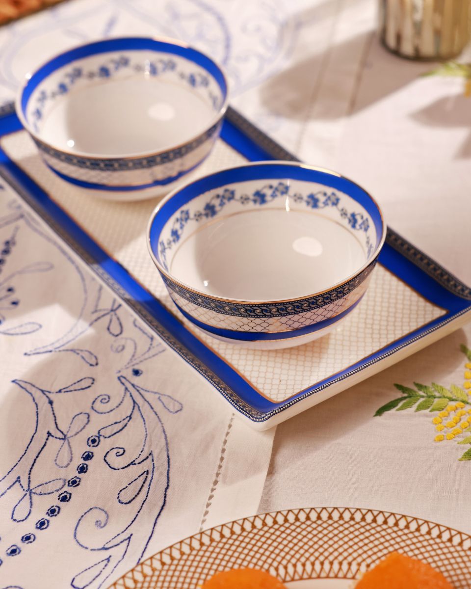 Blue Royale Table Runner