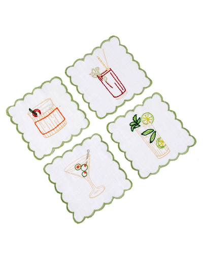 Tipsy Thread Coasters