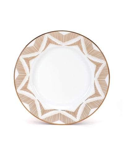 Aisles Of Amber Dinner Plate -  Set of 4