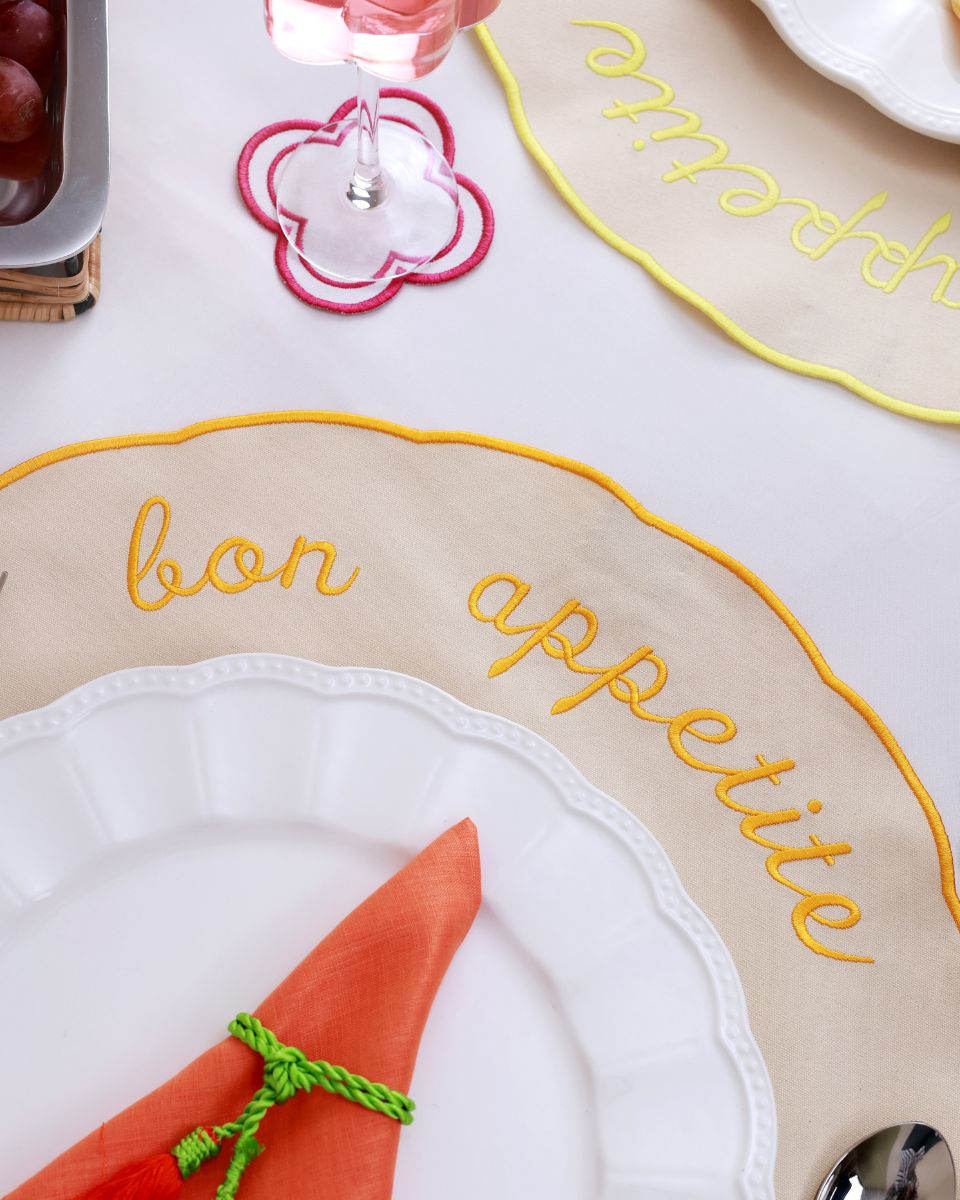 Bon-Appetite Placemat - Set of 6