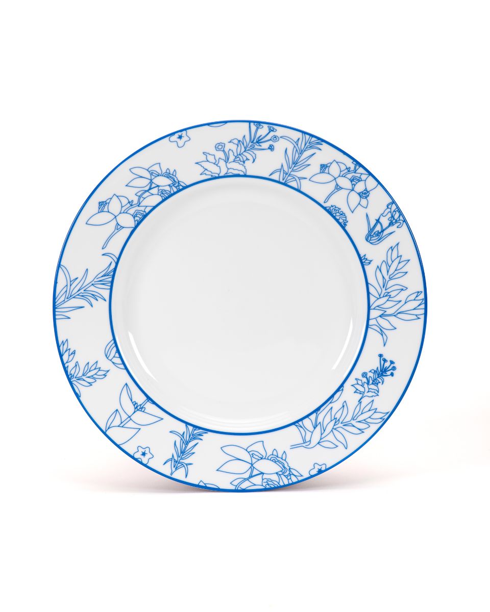 Love Indigo Dinner Plate -  Set of 4