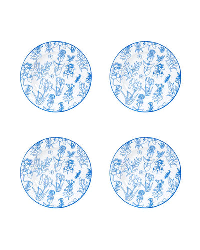 Love Indigo Side Plate -  Set of 4