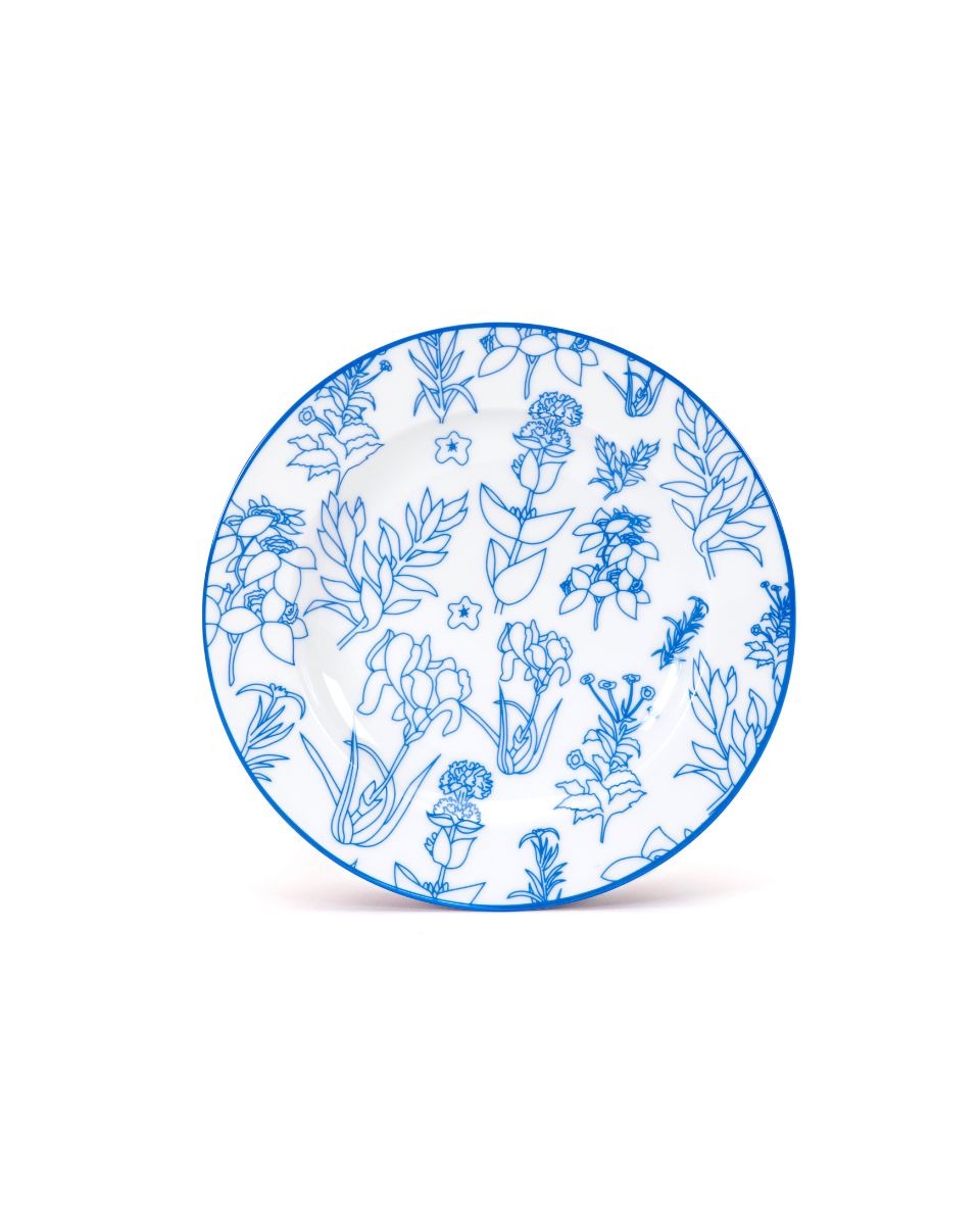 Love Indigo Side Plate -  Set of 4