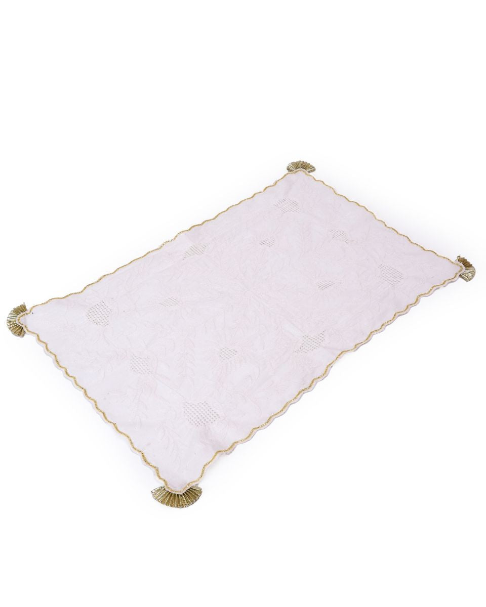 Gota Chikankari Table Mat Set of 4