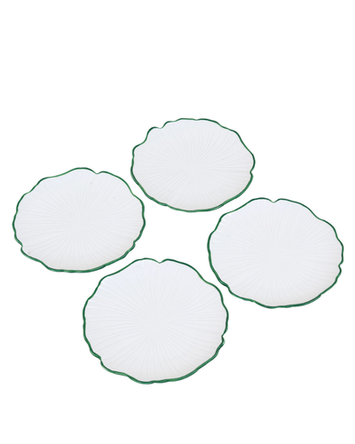 Edge of Evergreen Quarter Plate - Set of 4