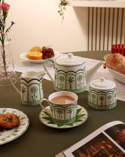 Green Lush Tea Set