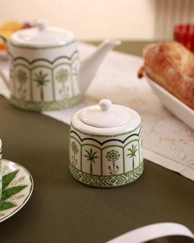 Green Lush Tea Set