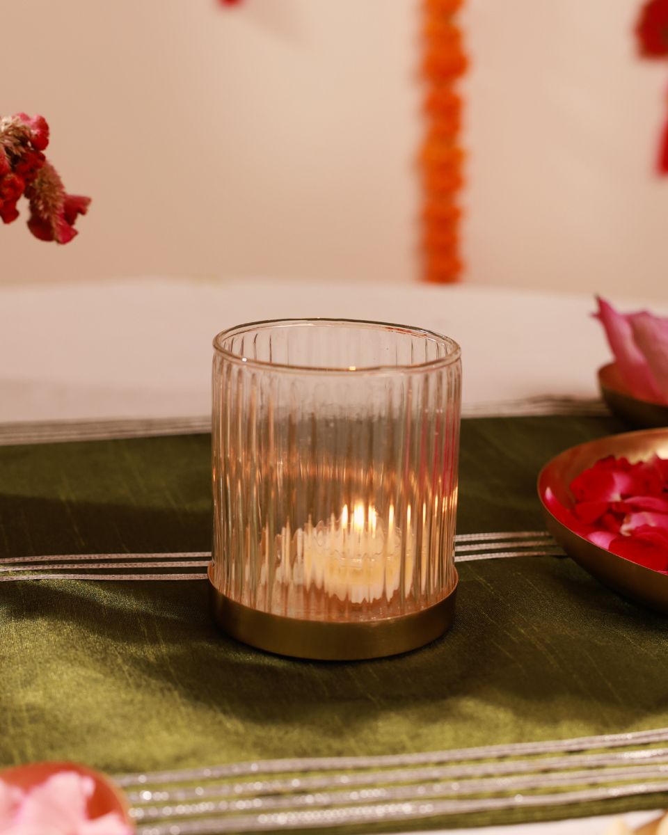 Haze Tealight Holder- Medium - Set of 2