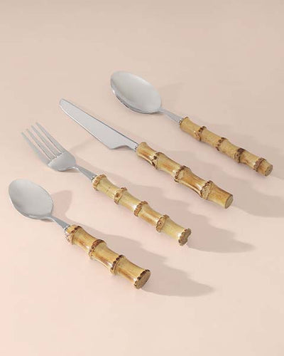 Bamboo Cutlery Set - Set of 4