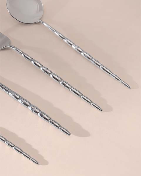 Silver Swivels Cutlery Set - Set of 4