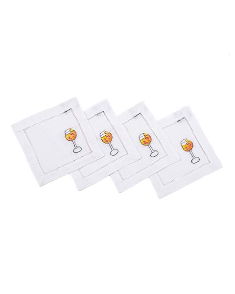 Sangria Cocktail Napkin set of 4