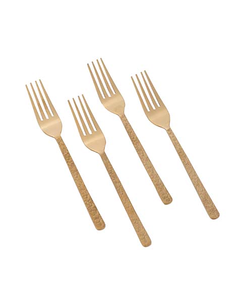 Fine Frost Dinner Fork Set - Set of 4