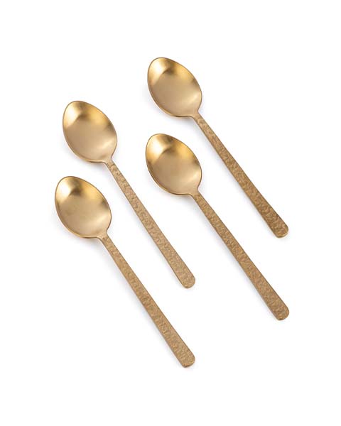 Fine Frost Dinner Spoon Set - Set of 4