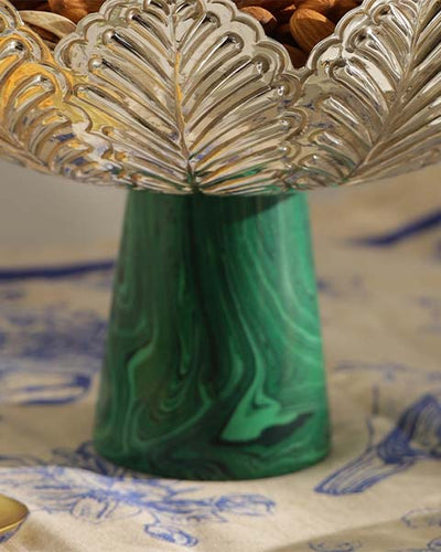 antiqua-silver-plated-chase-bowl-with-malachite-stand