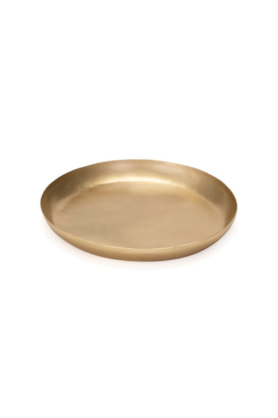 Glaze Brass Dinner Set - Set Of 7