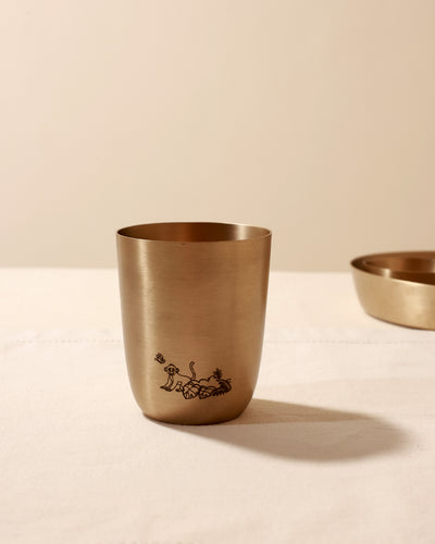 Premium Brass Glass