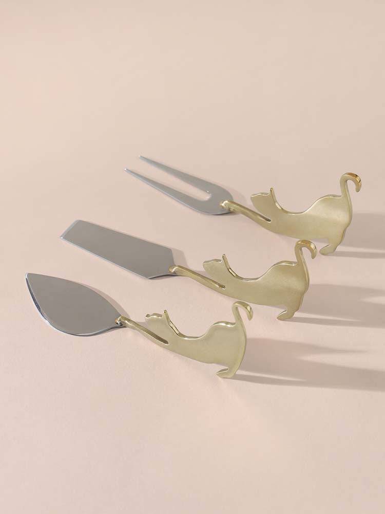 Kitty Party Cheese Knives - Set of 3