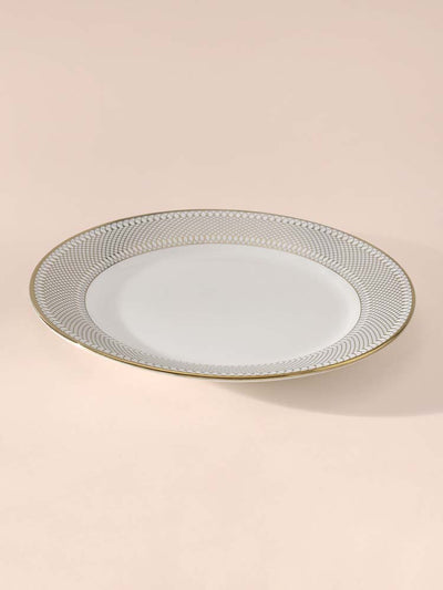 Gold Rim Dinner Plate