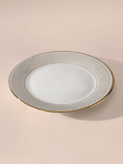 Gold Rim Dessert Plate