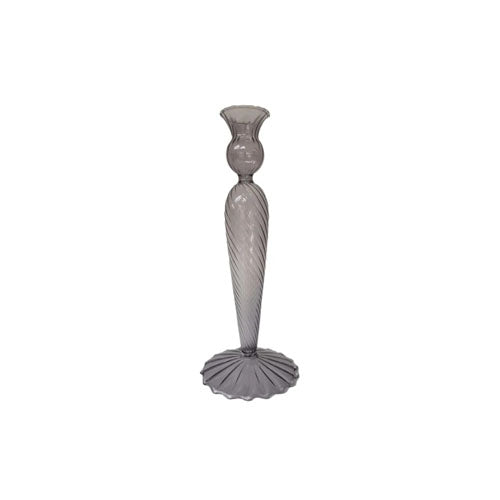 Grey Candle Holder